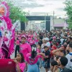Fray Castro presidente del Comité Carnaval Nagüero realiza con éxito el evento cultural