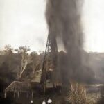 VISTA DEL CHORRO DEL PETROLEO DE AZUA