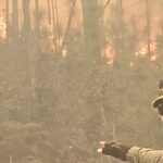 INCENDIO EN LA SIERA DE BAHORUCO
